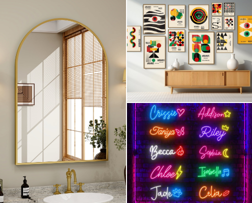 Dopamine Decor: How to Fix a Boring Apartment cover photo collage