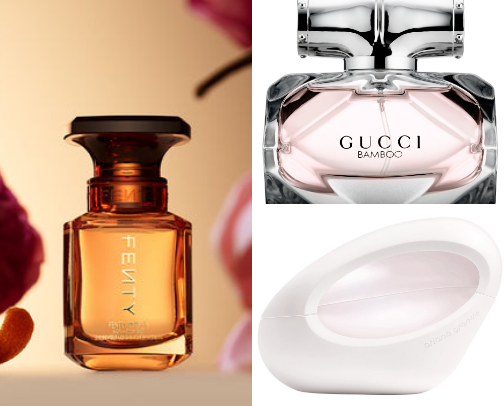 Fragrance Wardrobe 
A curated lineup of scents for every mood cover photo collage