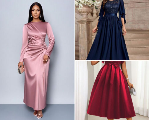 Modest /Date Night/Evening Wear and Graduation cover photo collage