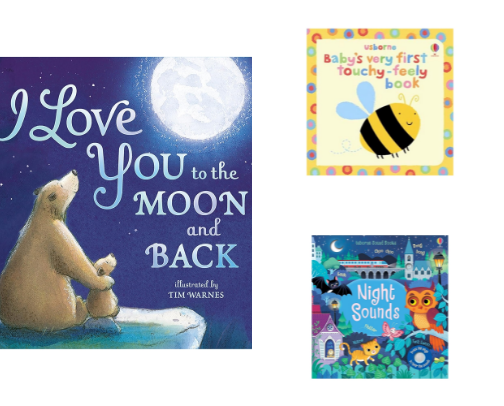 Our Baby Books cover photo collage
