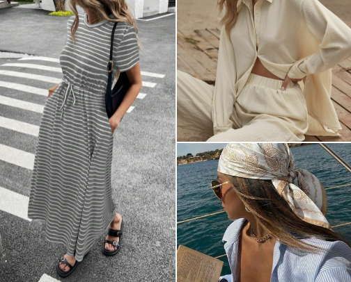 Shein Summer Capsule cover photo collage