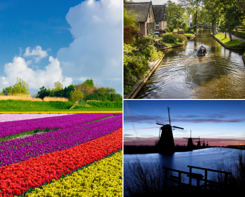 From Windmills to Canals - Must See Gems in the Netherlands cover photo collage