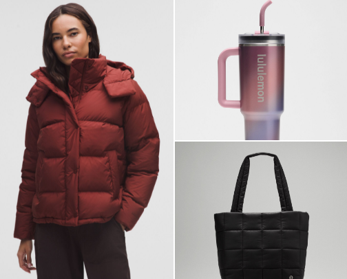 🌬Lululemon winter must have❄️ cover photo collage