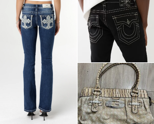 your Y2K closet💋 cover photo collage