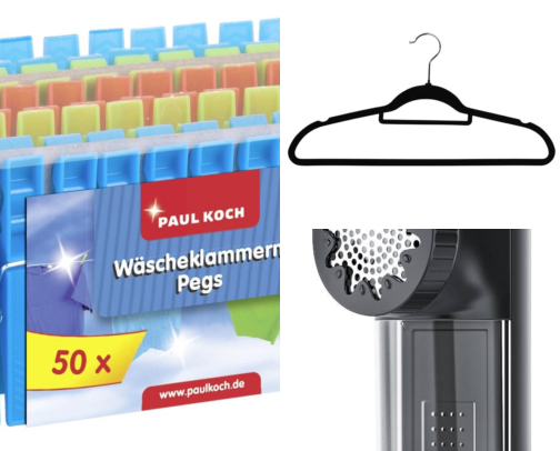Wäsche & Reinigung – kleine Helfer für den Alltag cover photo collage