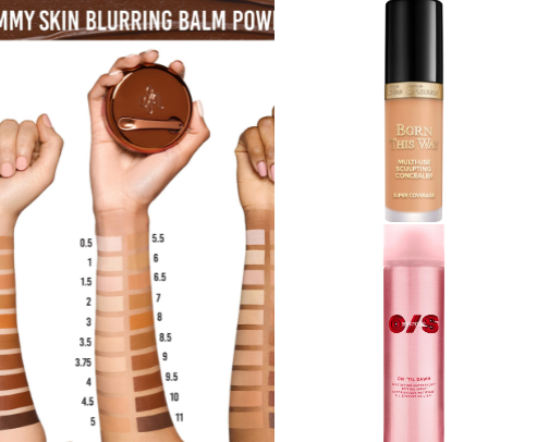 My favorite beauty recs cover photo collage