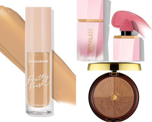 affordable beginner makeup cover photo collage