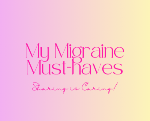 My Migraine Must-haves cover photo collage