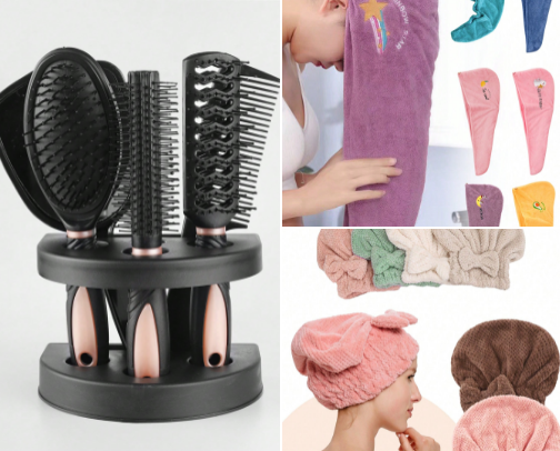 HAIR BRUSH FOR WOMEN!! cover photo collage