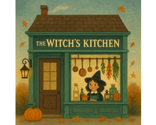 Witch City: The Witch's Kitchen cover photo collage