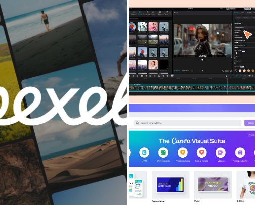 Essential Tools for Faceless Content Creators cover photo collage