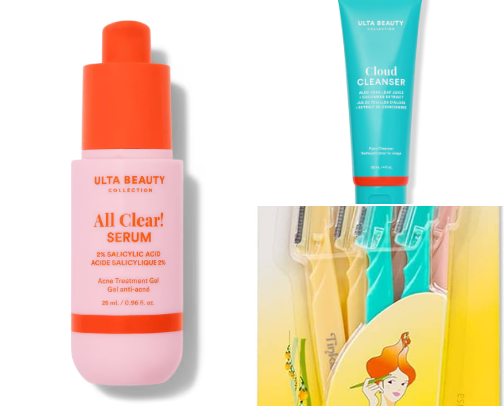 Skincare 🤍 cover photo collage