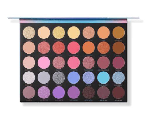 Morphe Aurascape Artistry Palette cover photo collage