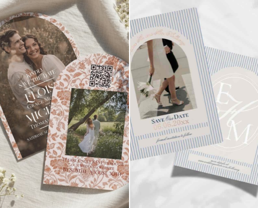 Hey Brides! Here is a list of cohesive style guides for every wedding style 🤍 cover photo collage