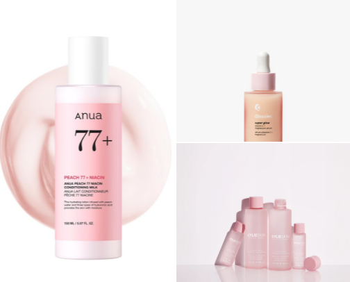Pink Must-Have skincare 🌸 cover photo collage