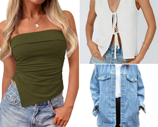 Amazon Clothing Favorites cover photo collage