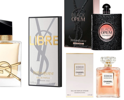 The best parfumes! 💐 cover photo collage