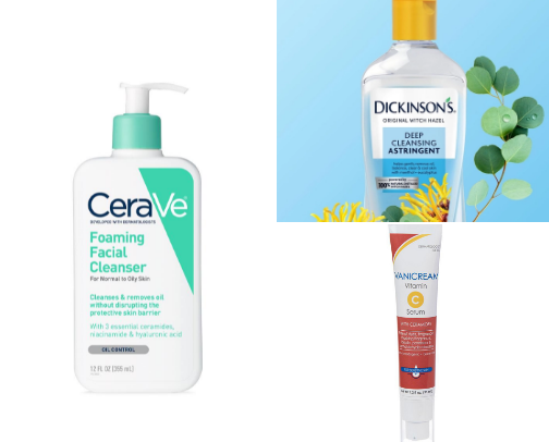 my SIMPLE nurse skincare cover photo collage