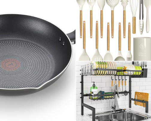 Favorite Kitchen Items cover photo collage