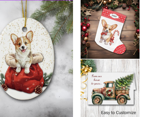 Love Your Corgi Dog cover photo collage