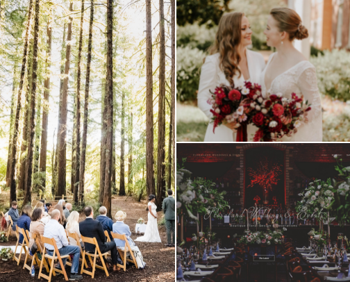 THE ULTIMATE WEDDING GUIDE cover photo collage
