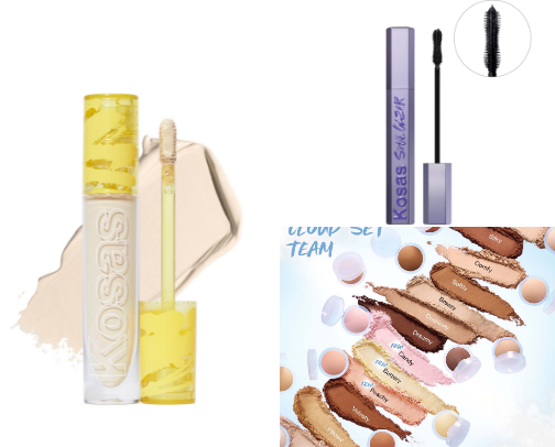 Kosas cosmetics cover photo collage