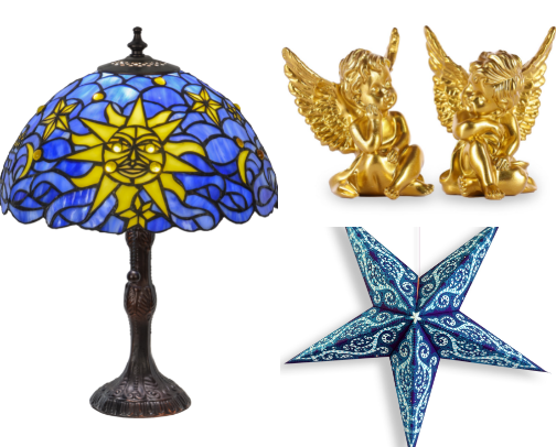 Whimsigoth 90s Celestial Decor cover photo collage