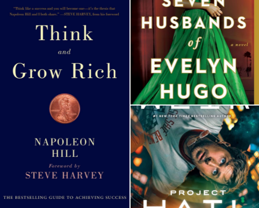 BOOKS THAT WILL GET YOU THINKING cover photo collage
