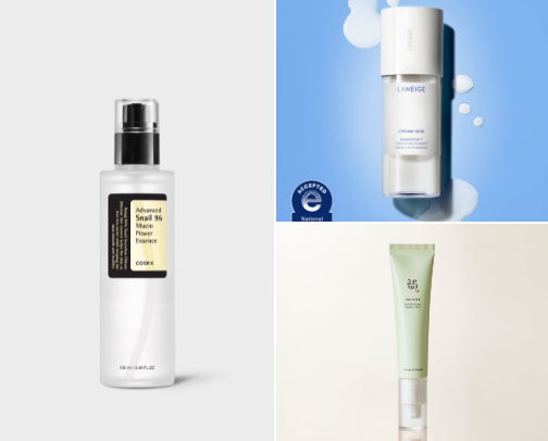 Korean Skincare for Sensitive Skin ♡ cover photo collage