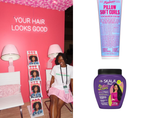Hair care cover photo collage