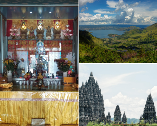 Beautiful Places to Visit in Indonesia 🇮🇩✨ cover photo collage