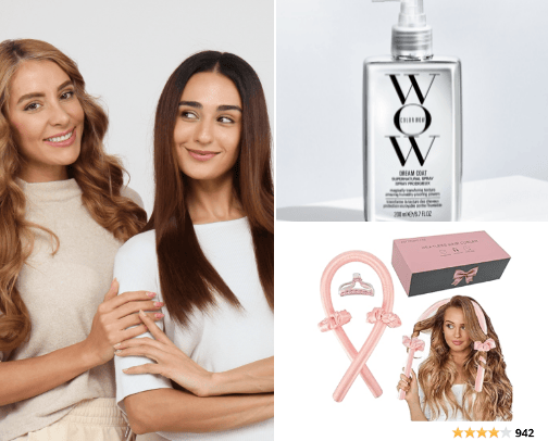 Healthy Hair necessities cover photo collage