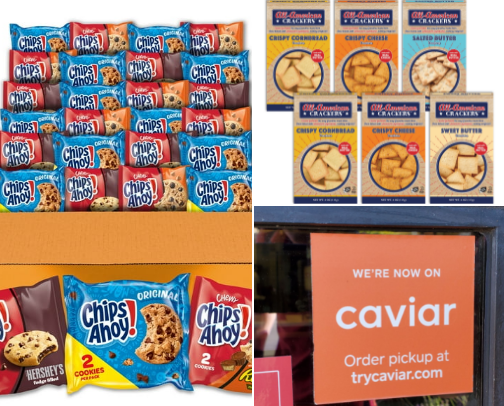 Snacks cover photo collage