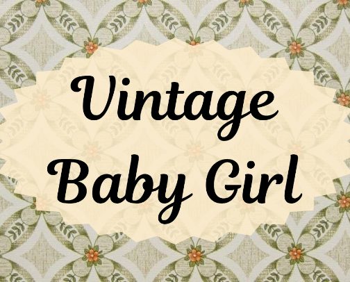 Vintage/cottage baby girl bedroom cover photo collage