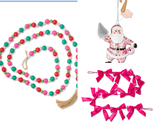 Pink Christmas🎄🎀 cover photo collage