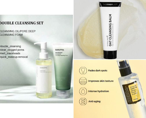 My 2025 Skin Care Routine 🧖🏾‍♀️ cover photo collage