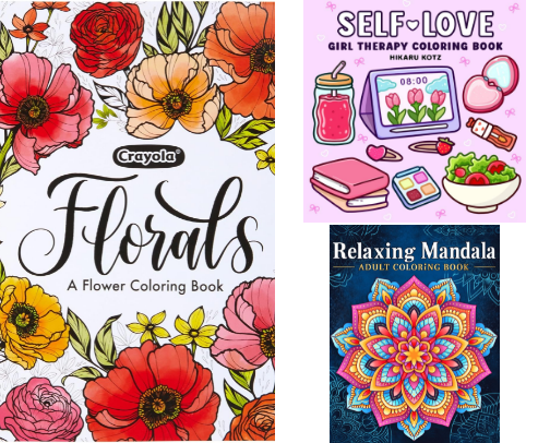 Coloring Books cover photo collage