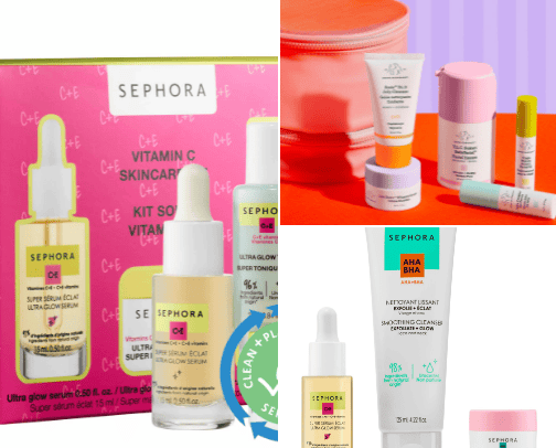 Sephora 🛍 cover photo collage