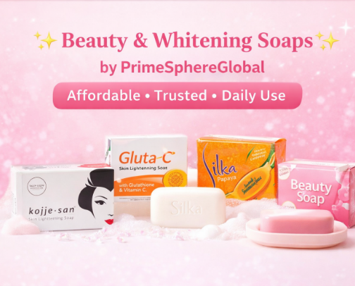 👉 Beauty & Whitening Soaps | PrimeSphereGlobal cover photo collage
