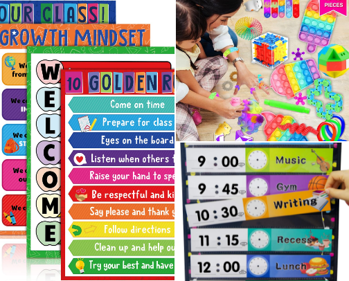 Special Ed Classroom cover photo collage