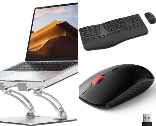 Tech Desk & Work-From-Home Setup cover photo collage