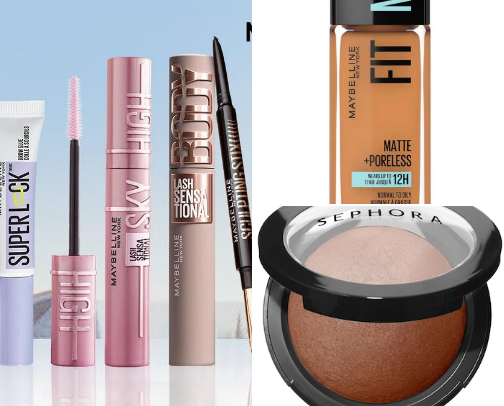 My favorite beauty recs cover photo collage