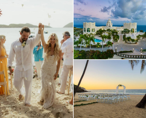 Virgin Island Resort Venues cover photo collage