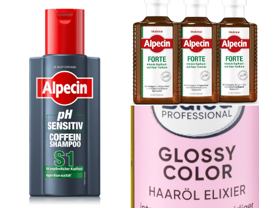 hair care cover photo collage