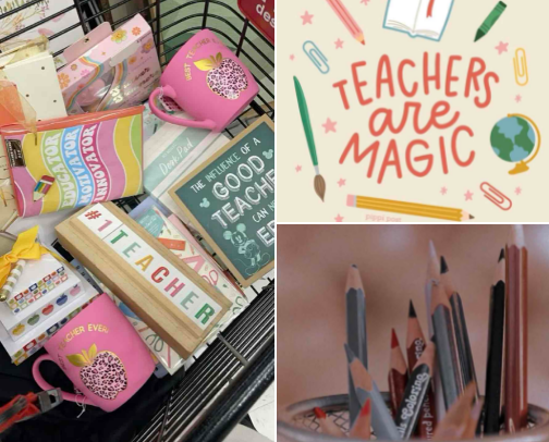 Teacher Go To Supplies & Clothing! ✏️🍎 cover photo collage