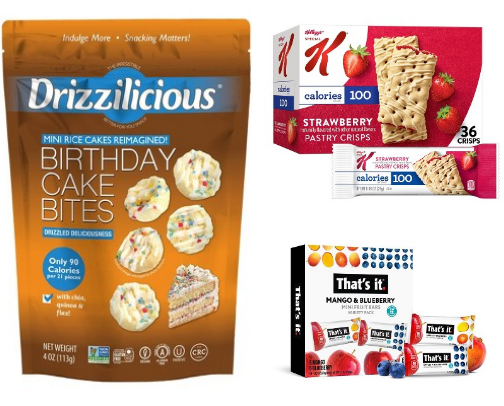 the best low-calorie snacks cover photo collage