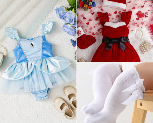 Costumes and props for photo session birthday month💜✨ cover photo collage