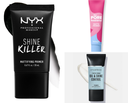 list of makeup products specifically suited for oily skin cover photo collage