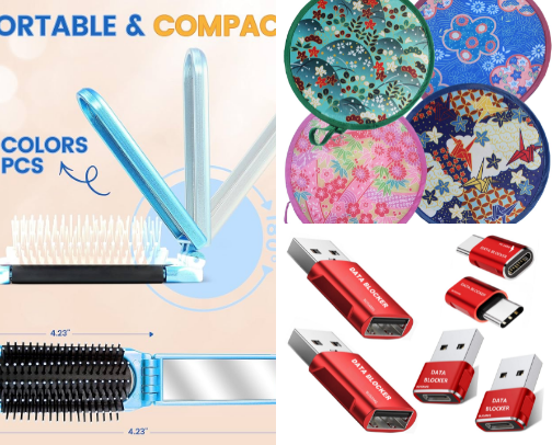 Favorite Travel Items cover photo collage