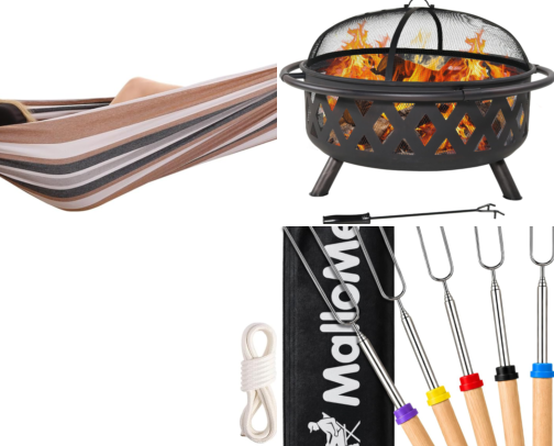 Cozy Campfire Must Haves cover photo collage